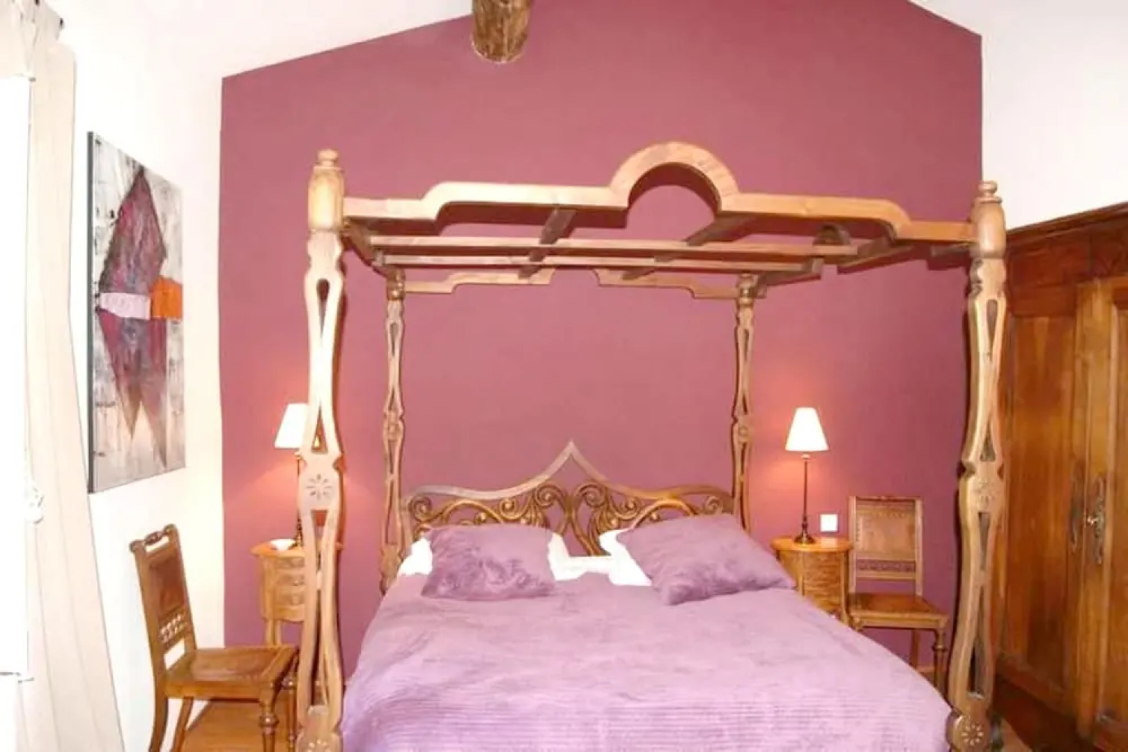 Villa With 5 Bedrooms in Oppède, With Wonderful Mountain View, Private