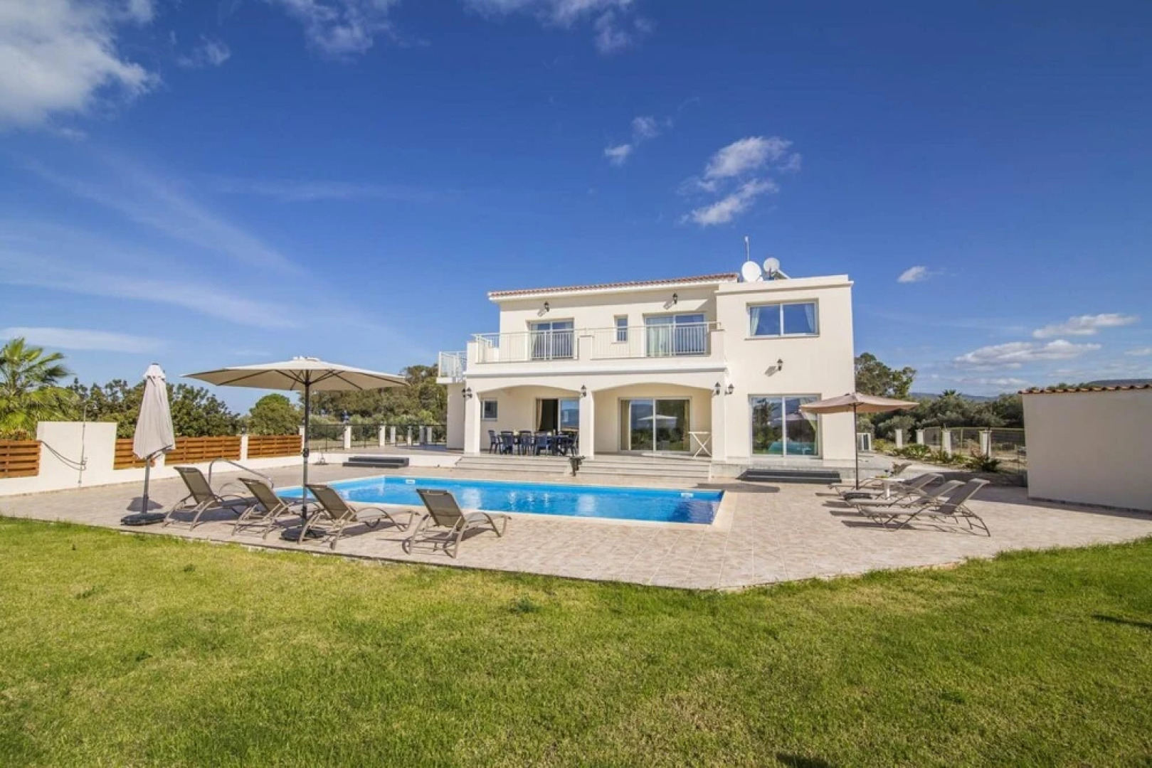 Villa Achilleas Chrystalla Large Private Pool Sea Views A C Wifi Eco-friendly - 2505