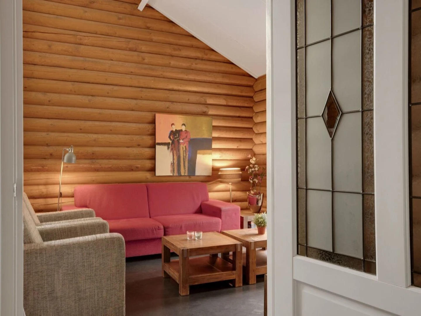 Holiday Bungalow with Sauna, Located on a Pond in Hoge Hexel