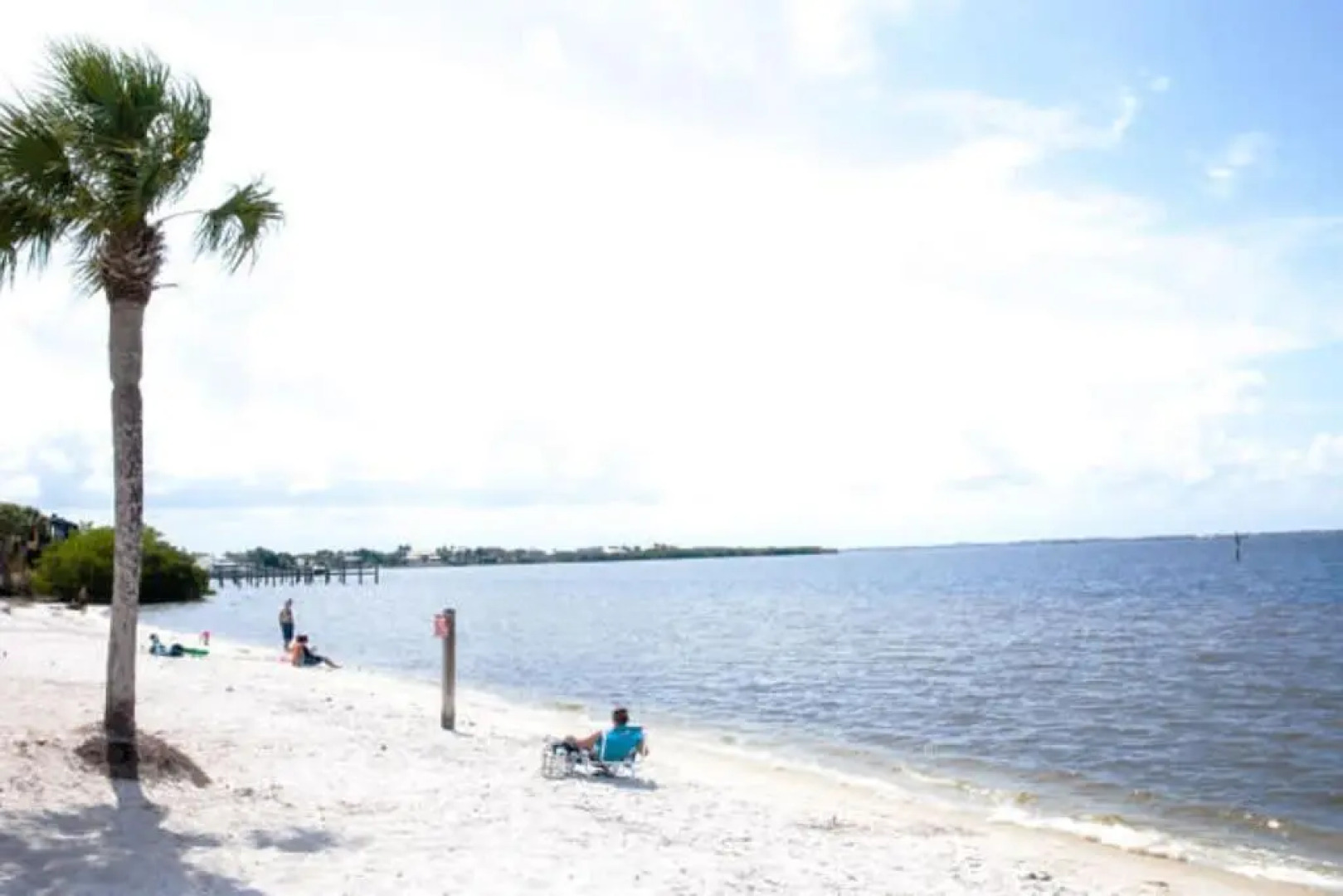 Waterfront House with a Boat and Heated Pool