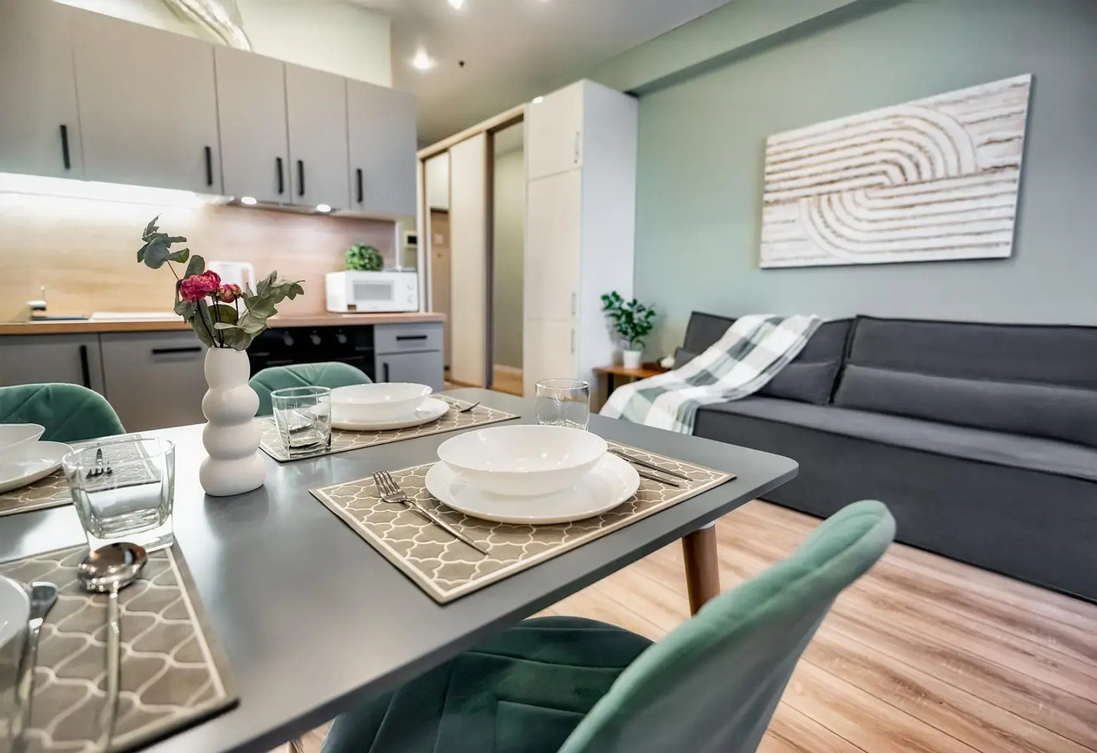 Апартаменты Sky Skolkovo 480 на улице Овражная 47А