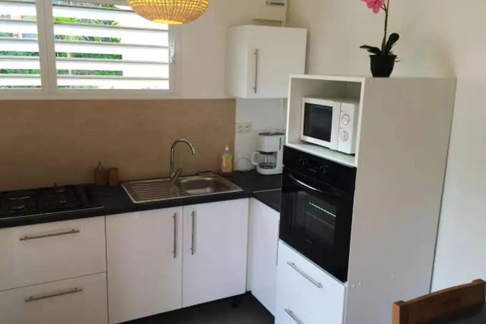 Apartment with One Bedroom in Gourbeyre, with Wonderful Mountain View, Private Pool, Furnished Terrace - 8 Km From the Beach