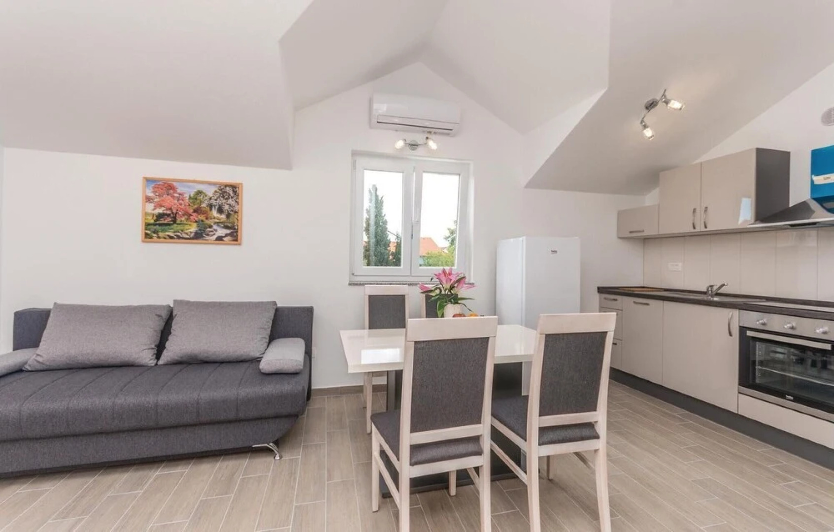 Beautiful Apartment in Biograd With 1 Bedrooms, Wifi and Outdoor Swimming Pool