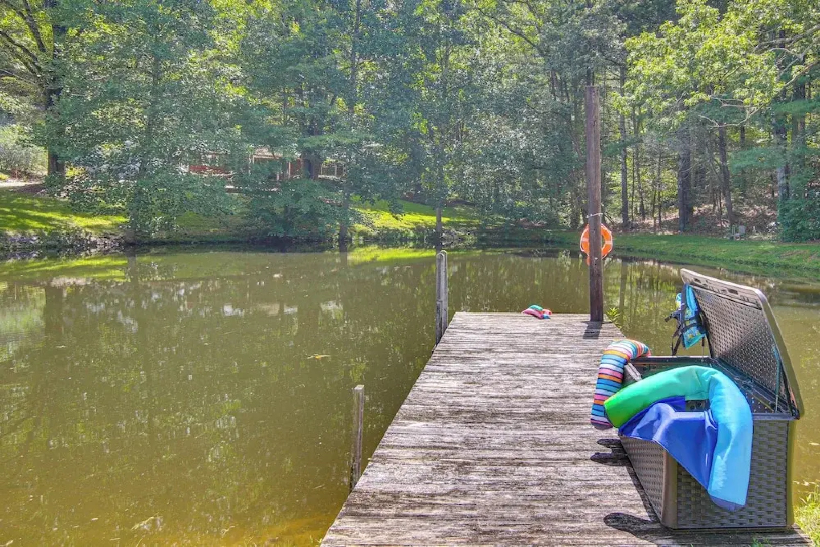 20-acre Cabin w/ Pond: 6 Mi to River Arts District