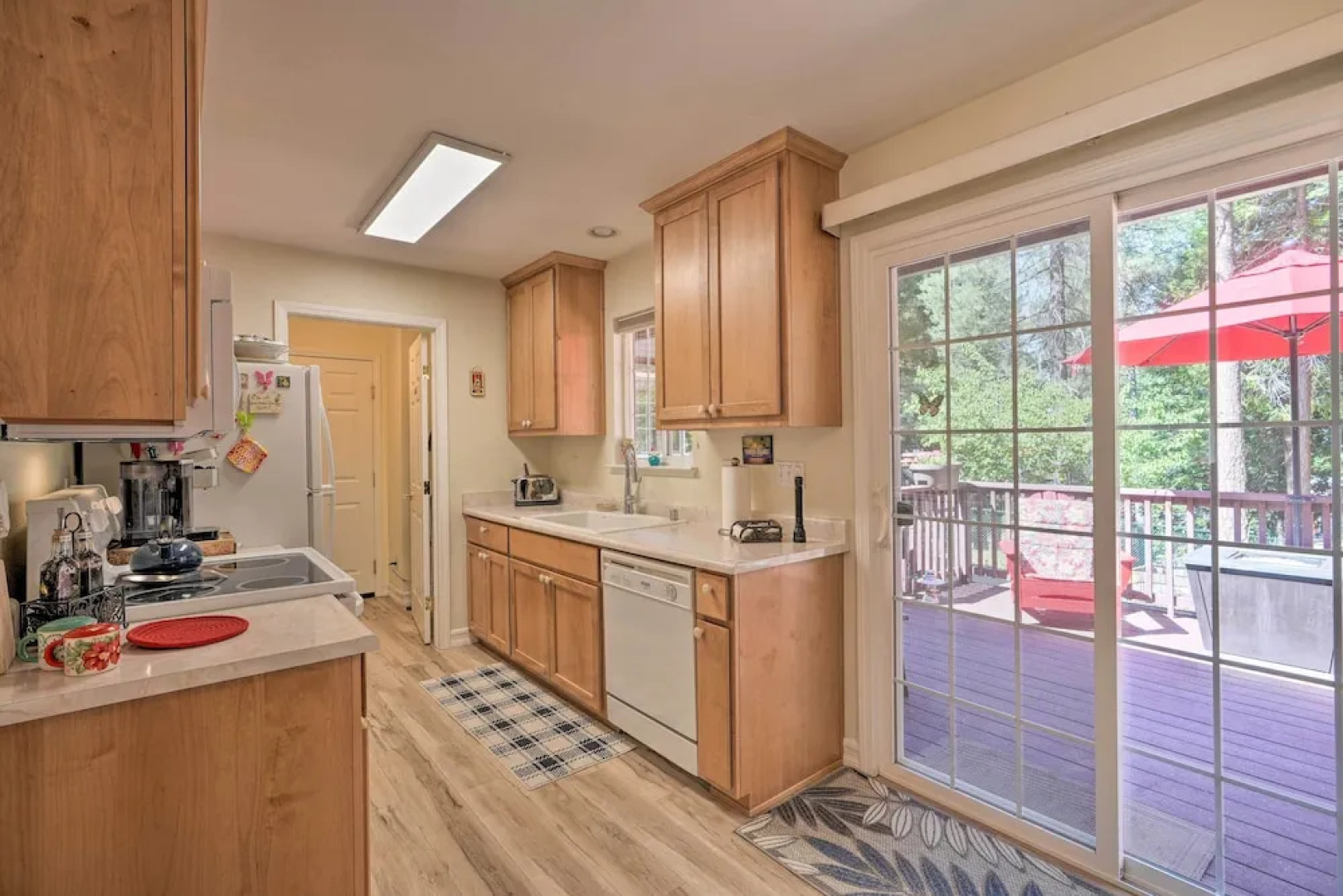 Private Deck: Pollock Pines Apt on 5 Acres