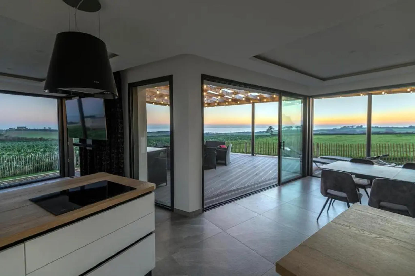 Villa vue mer avec spa -Pointe Finistère