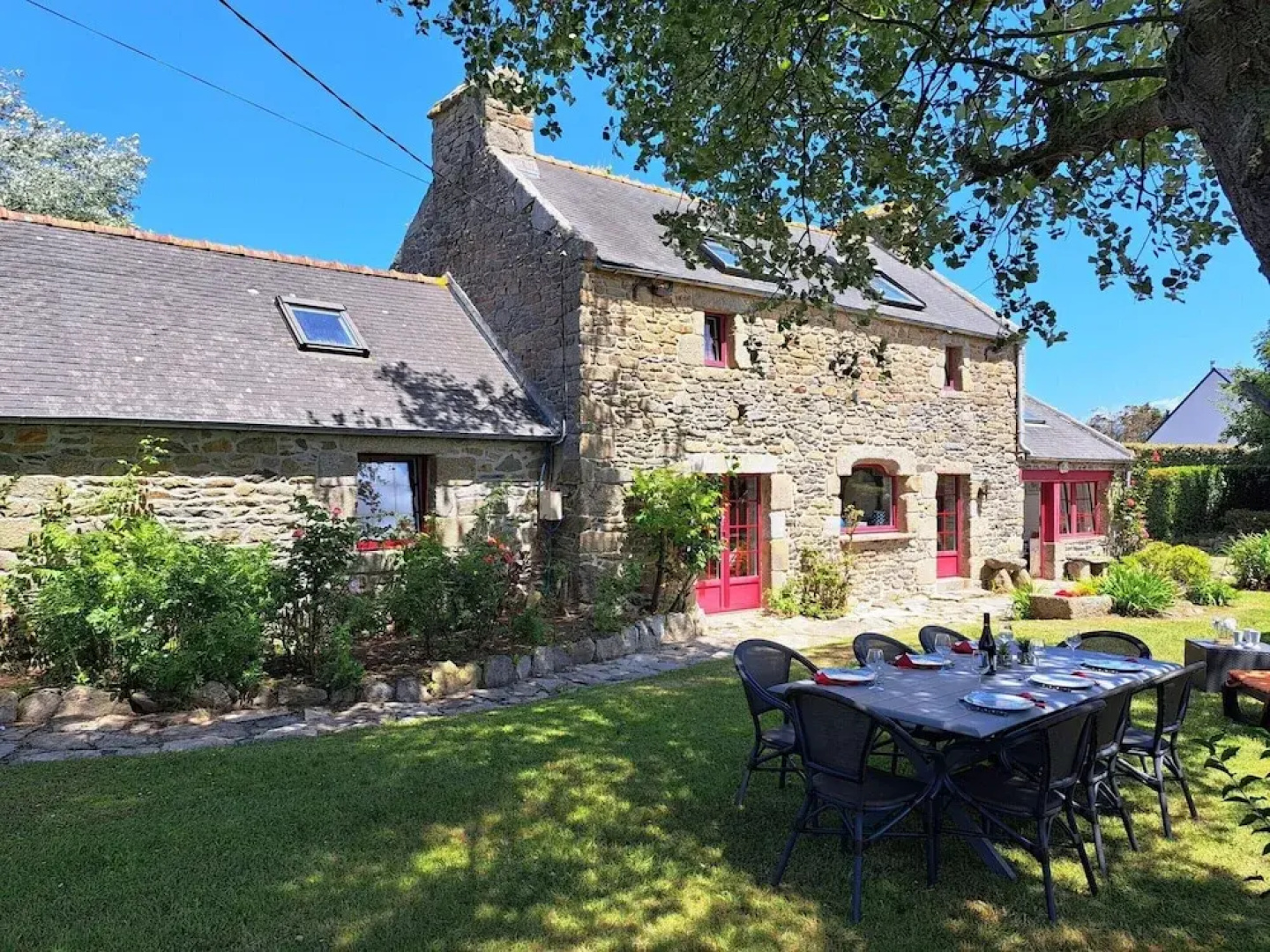 Breton Granite Stone House Near the sea