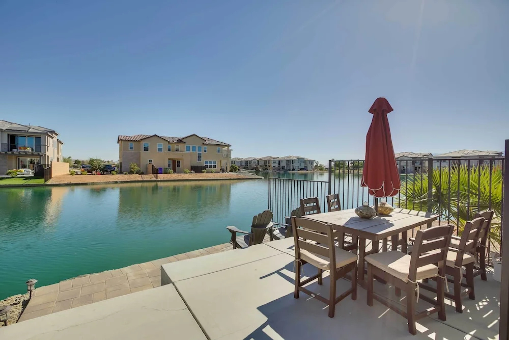 Lakefront Indio Villa: Private Pool & On-site Golf