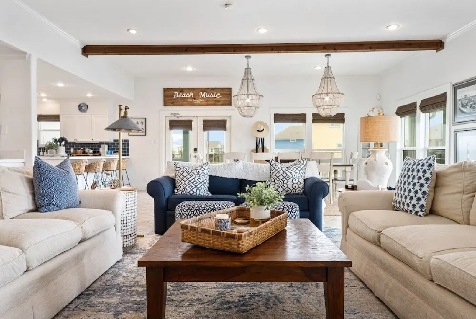 Watercolor Sky Beach House 4 Bedroom Home by RedAwning