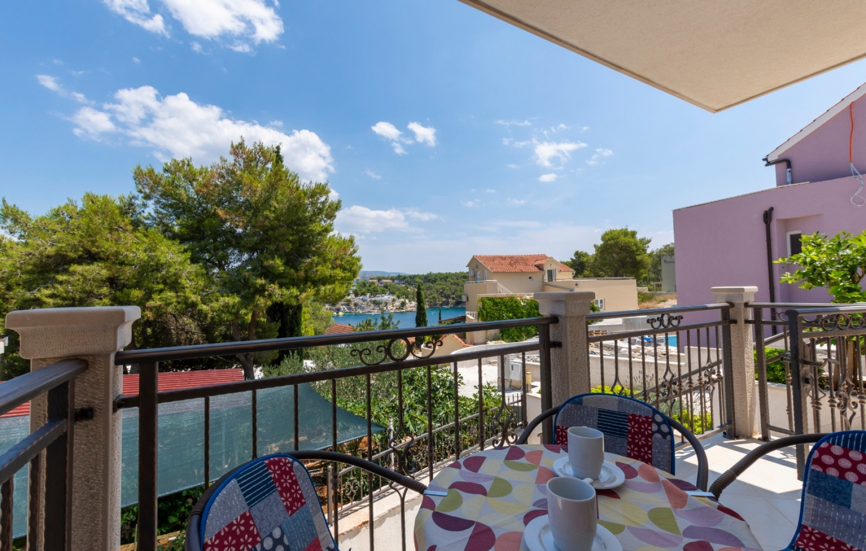 Apartment Dalis - open swimming pool: A2 prizemlje Cove Osibova (Milna), Island Brac