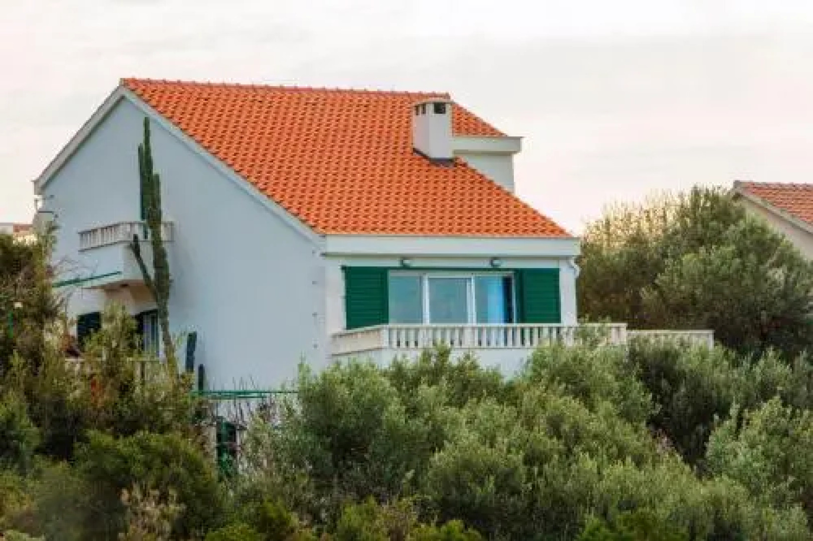 Villa Jadranka with pool and private beach