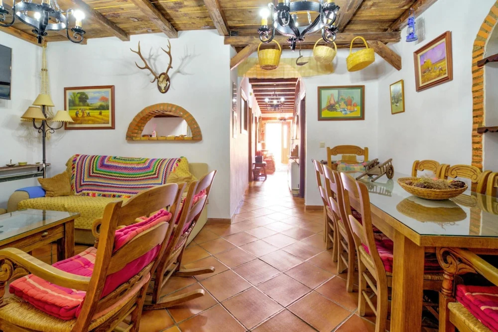 House With 5 Bedrooms in Puebla de Don Rodrigo, With Wonderful Mountain View and Furnished Terrace