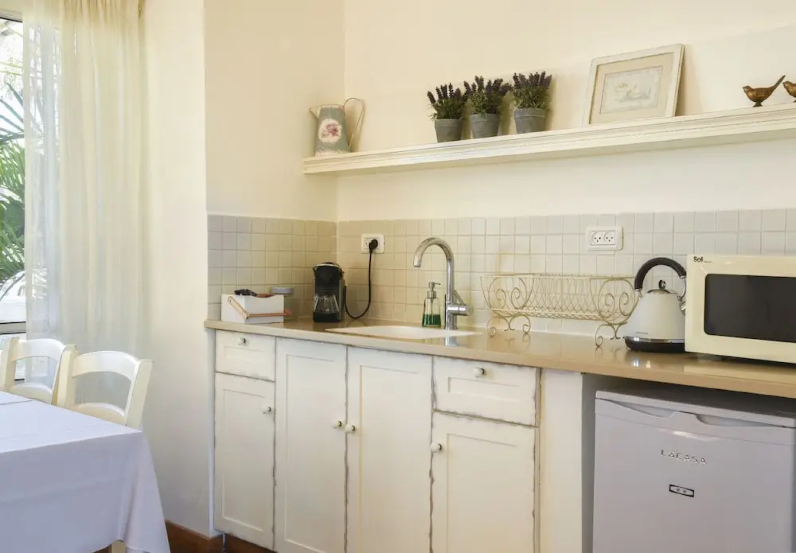 The White Cabins - View