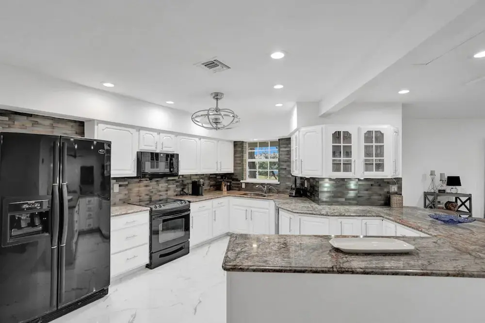 Waterfront 7BR Villa with Heated Pool