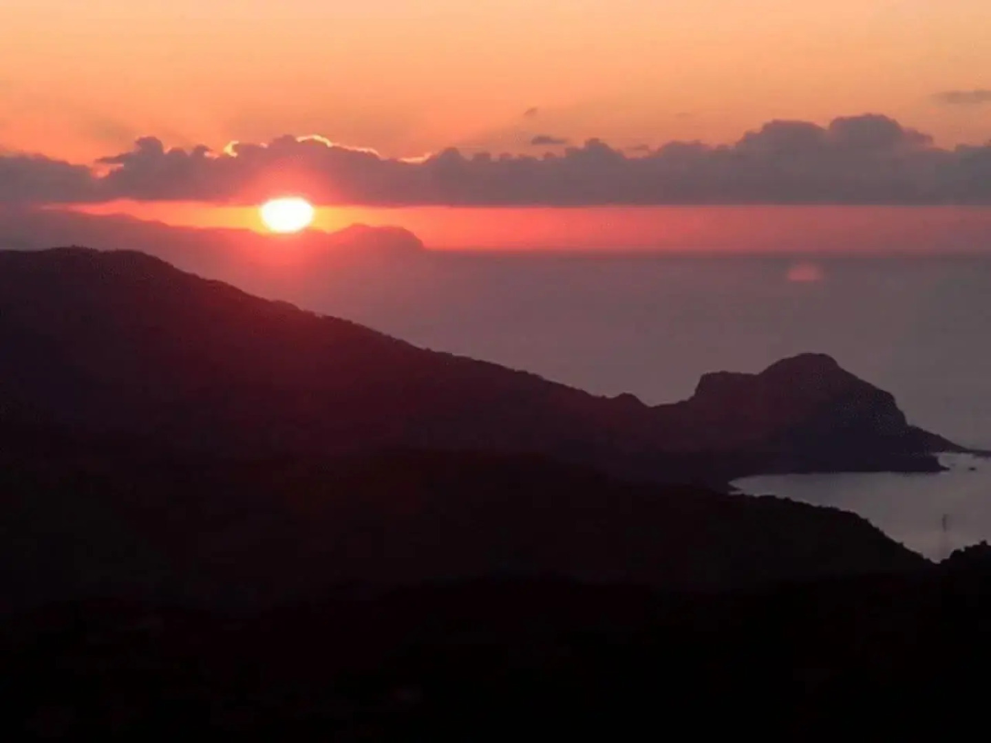 1000mt di altezza a 10km dal mare