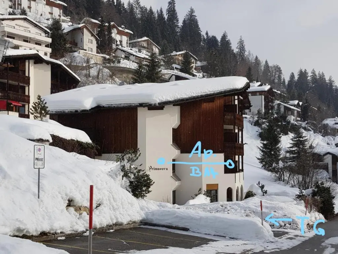 Primavera - 2.5 Zimmerwohnung, 52qm, max 4 Pers, Schwimmbad/Sauna