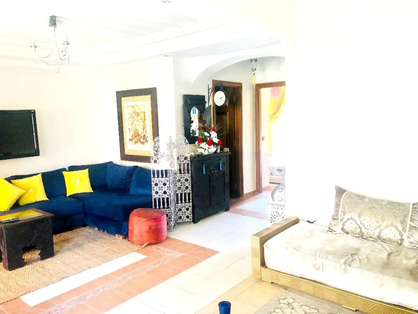 Apartment With 2 Bedrooms in Mohammedia, With Shared Pool, Enclosed Garden and Wifi Near the Beach