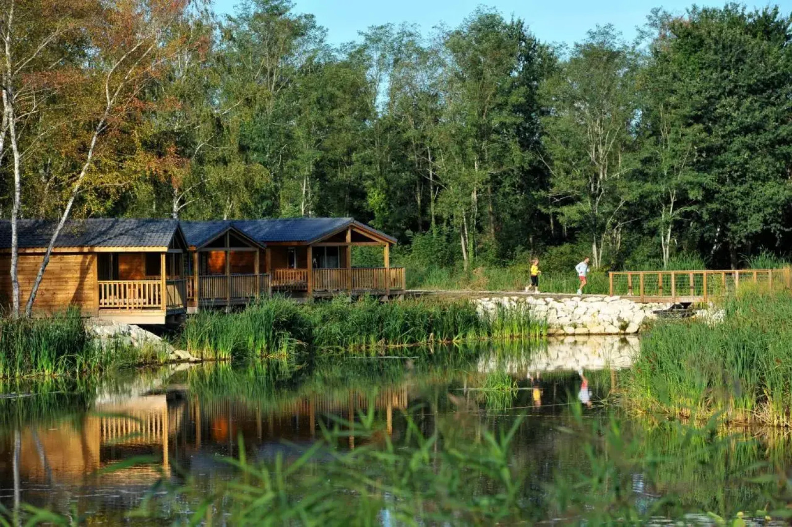 Mobil Home XXL2 4 chambres - Camping Bordeaux Lac