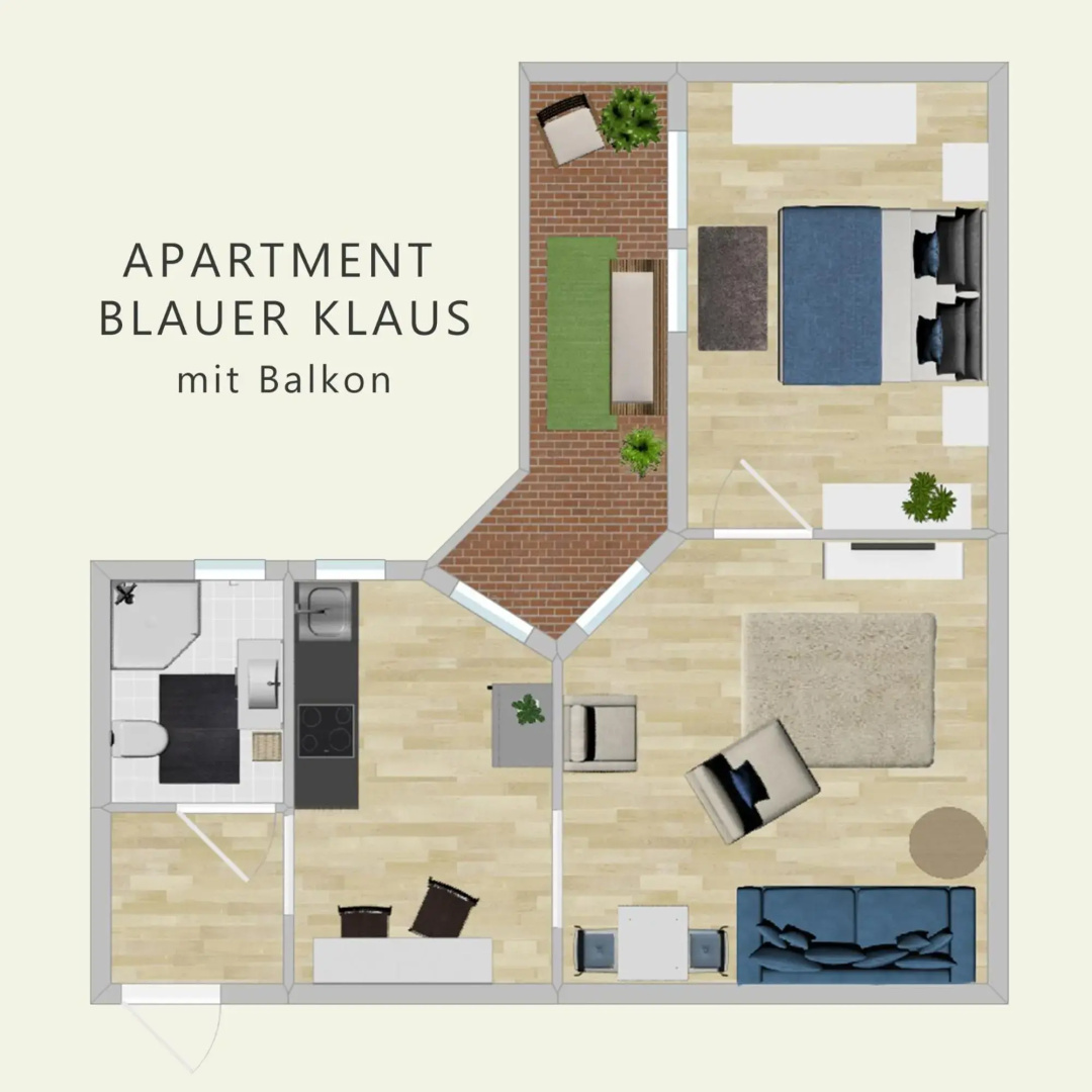 Zur Zenkergasse - Studios & Apartments & DZ in der City