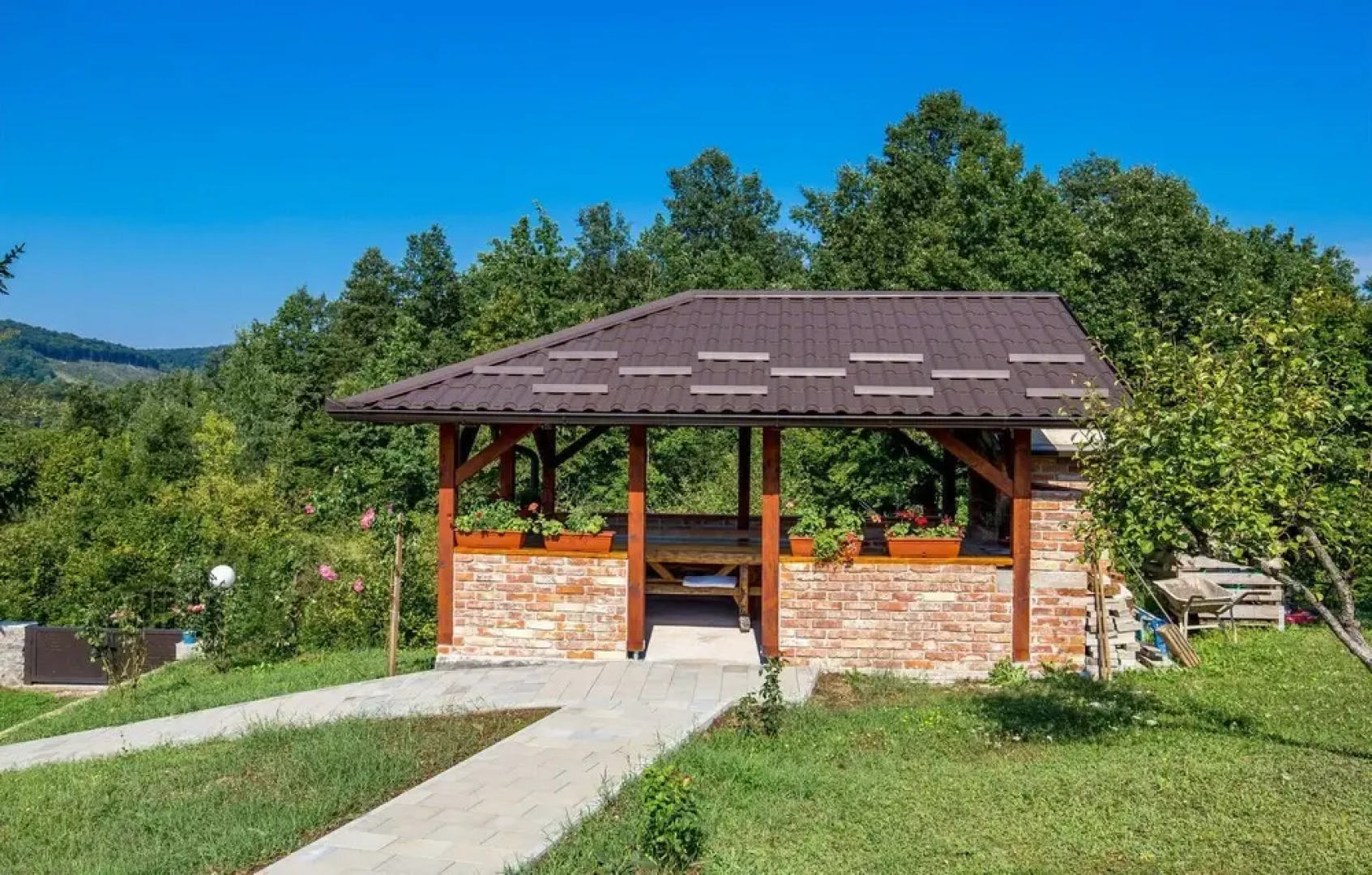 Stunning Home in Slunj With 3 Bedrooms, Wifi and Outdoor Swimming Pool