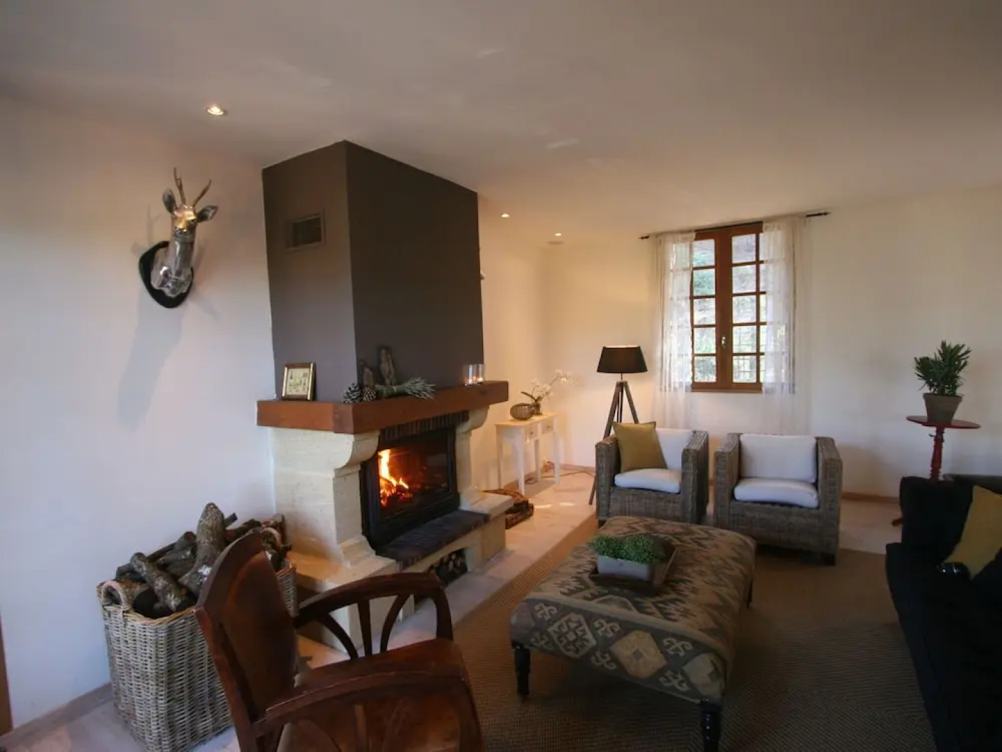 Detached and Tasteful Holiday Home on a Wooded Plot Near the Vineyards