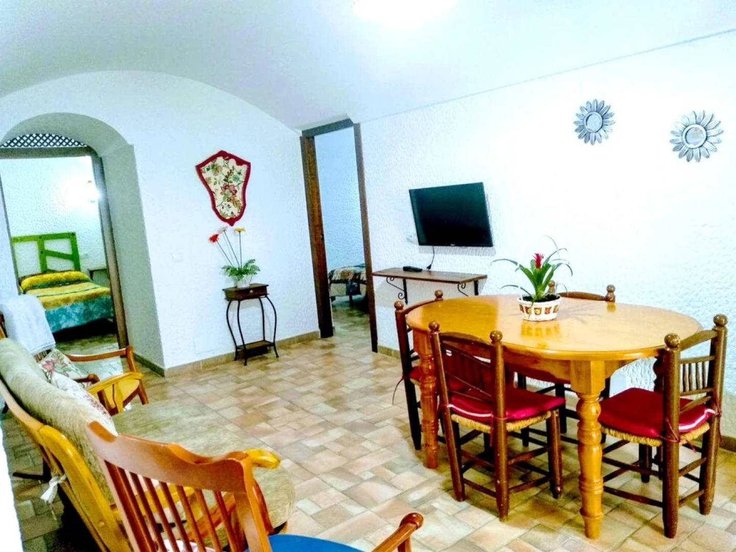 Apartment With 3 Bedrooms in Cortes y Graena, With Wonderful Mountain View and Enclosed Garden