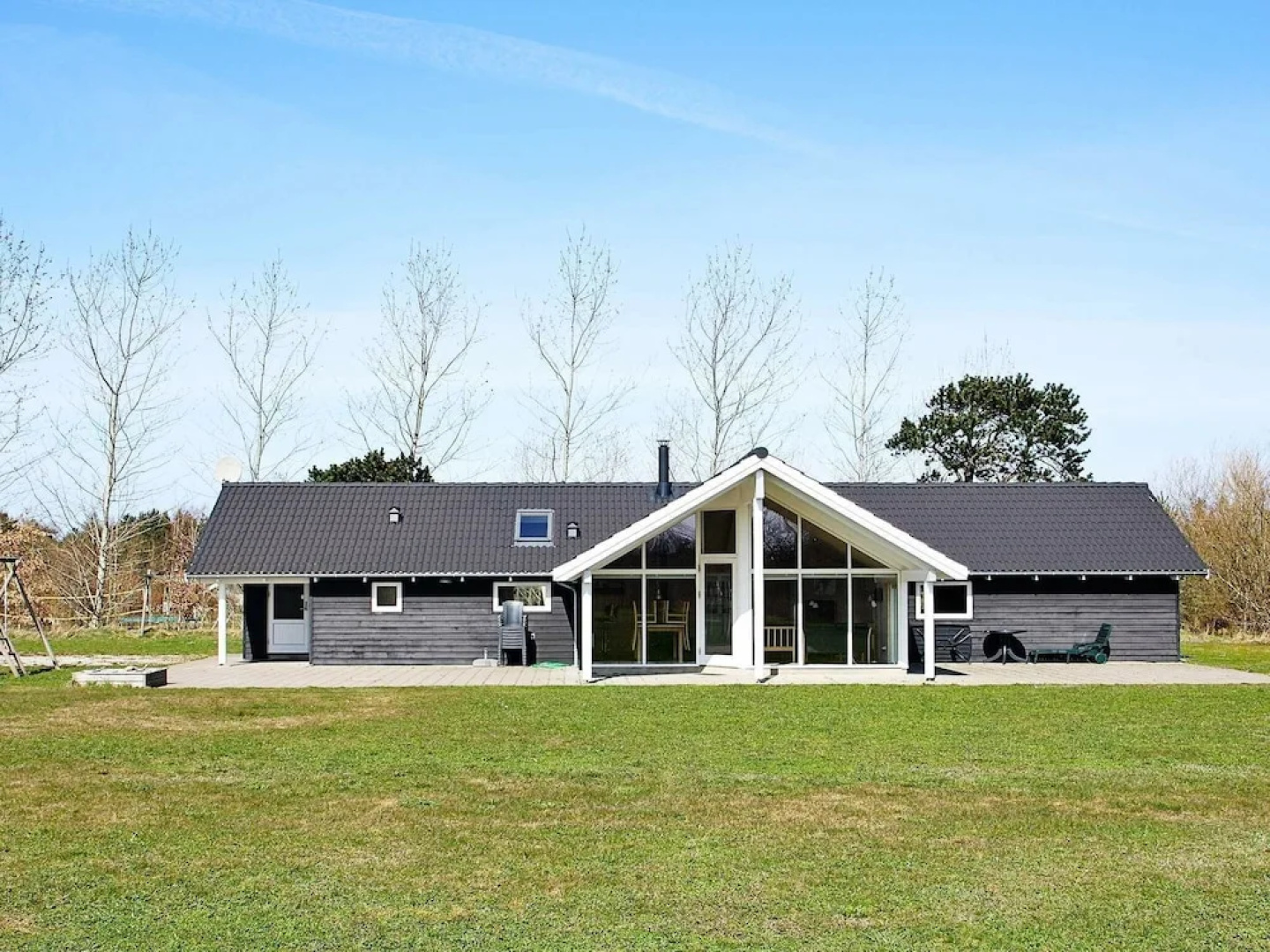 Stylish Holiday Home in Hojslev Denmark With Whirlpool