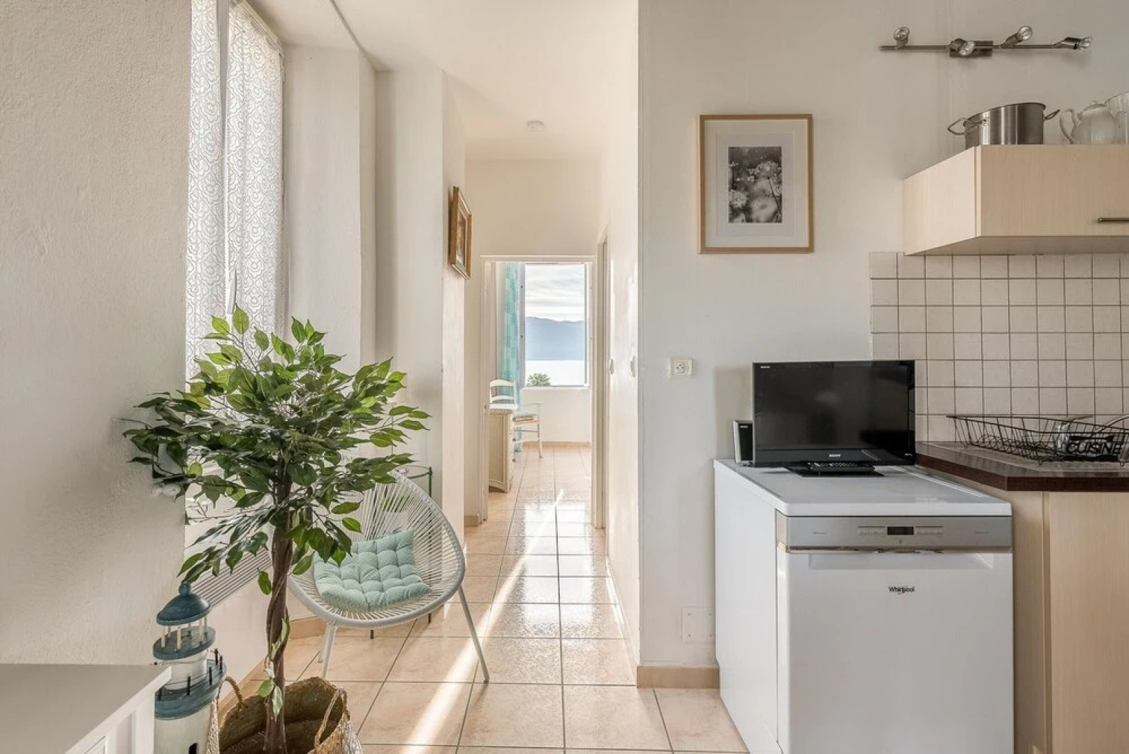 Apartment With 2 Bedrooms in Pietrosella, With Wonderful sea View, Furnished Terrace and Wifi