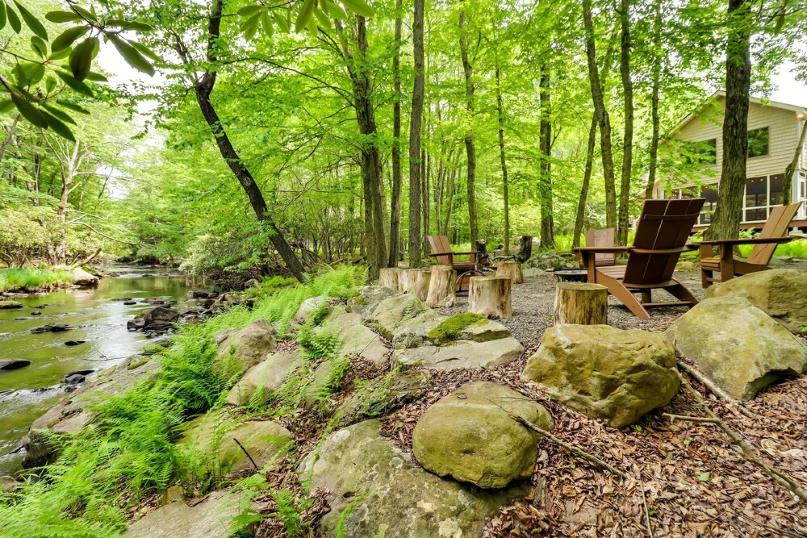 Woodsy Big Bass Lake Hideaway w/ Fire Pit + Deck!