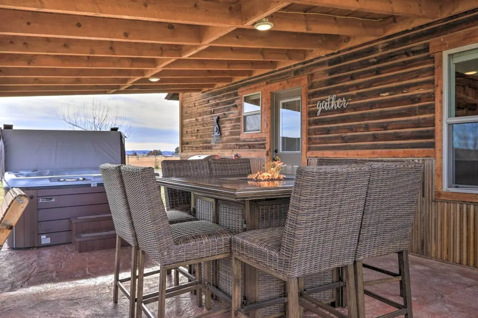 Secluded Cabin w/ Hot Tub, Game Room & Views!