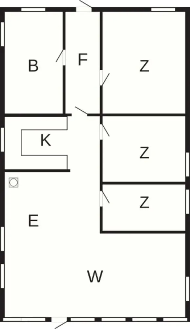 Tranquil Holiday Home in Jerup near Sea