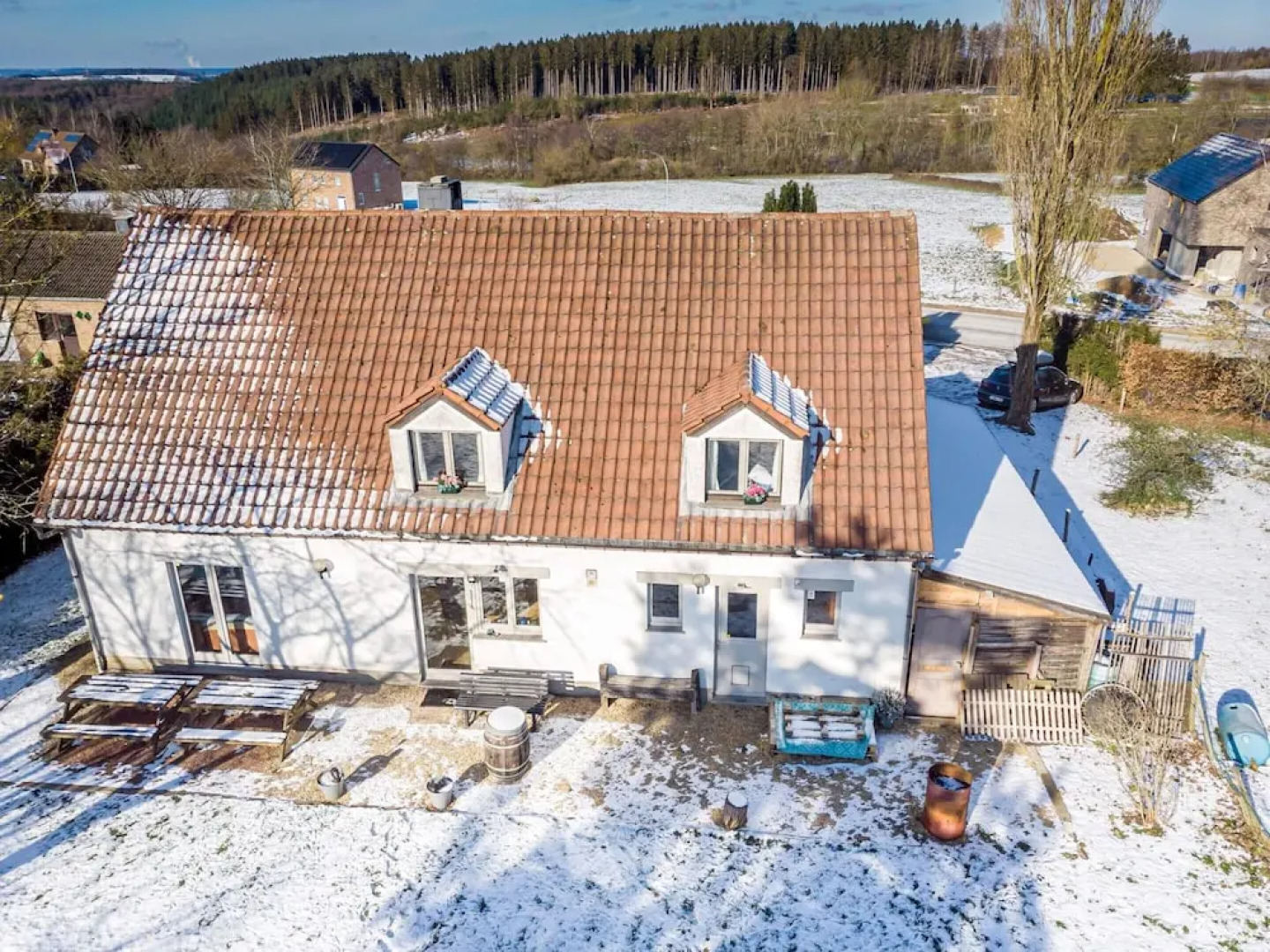 House Ardennes Blue in Theux Near Spa