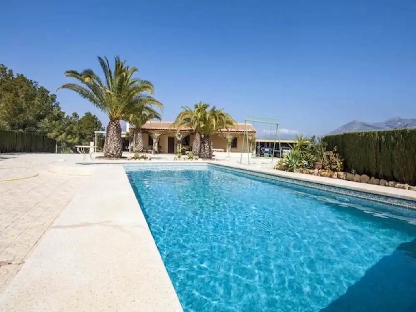 Villa With 3 Bedrooms in La Nucia, With Wonderful sea View, Private Po