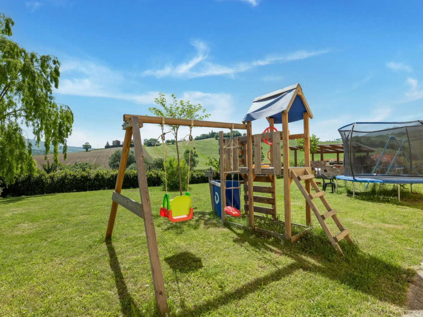 Rural apartment in Matelica with shared pool