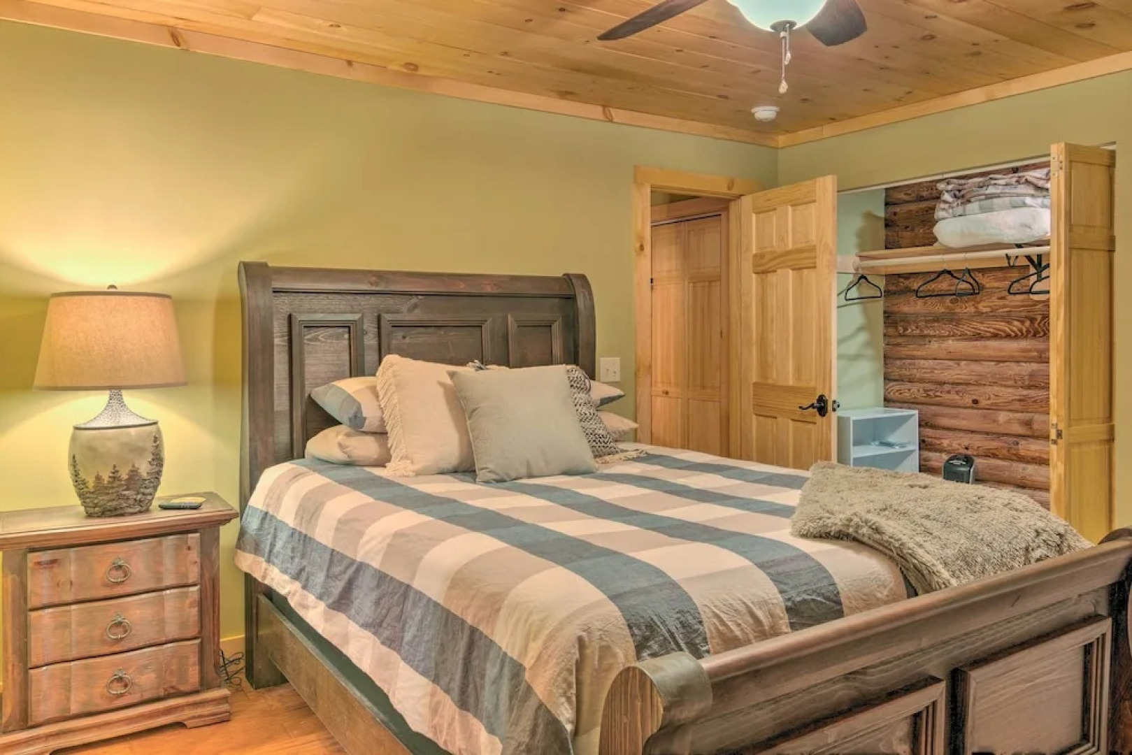 Deck & Views: Hendersonville Cabin, Roads Are Open