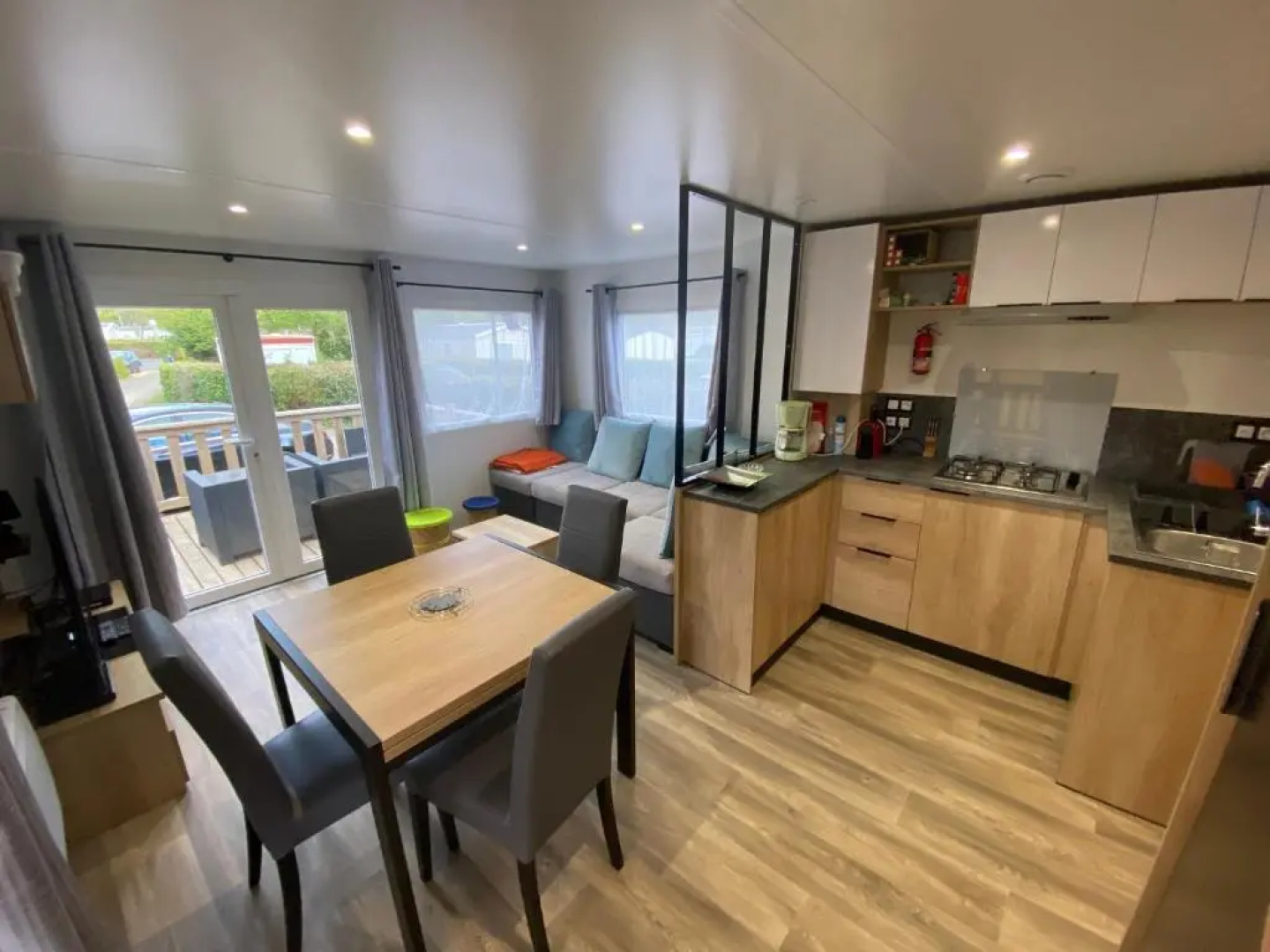 KERLANN 4 ETOILES MOBIL HOME SUP 3CHS 1SDB Pont aven Finistère