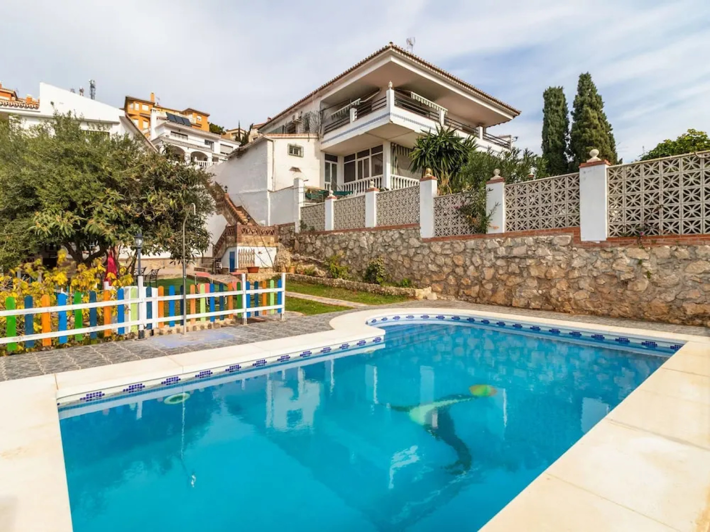Rustic Holiday Home in La Cala del Moral With Swimming Pool