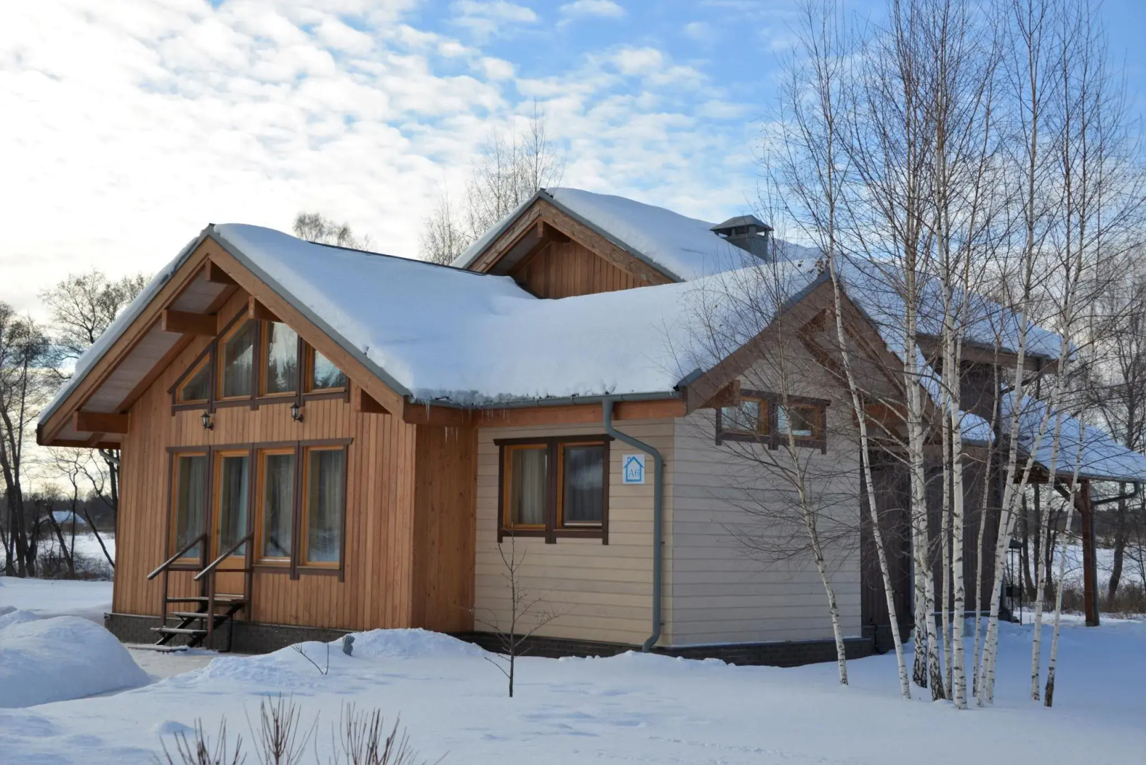 Коттедж А6 на базе отдыха Новинки Парк