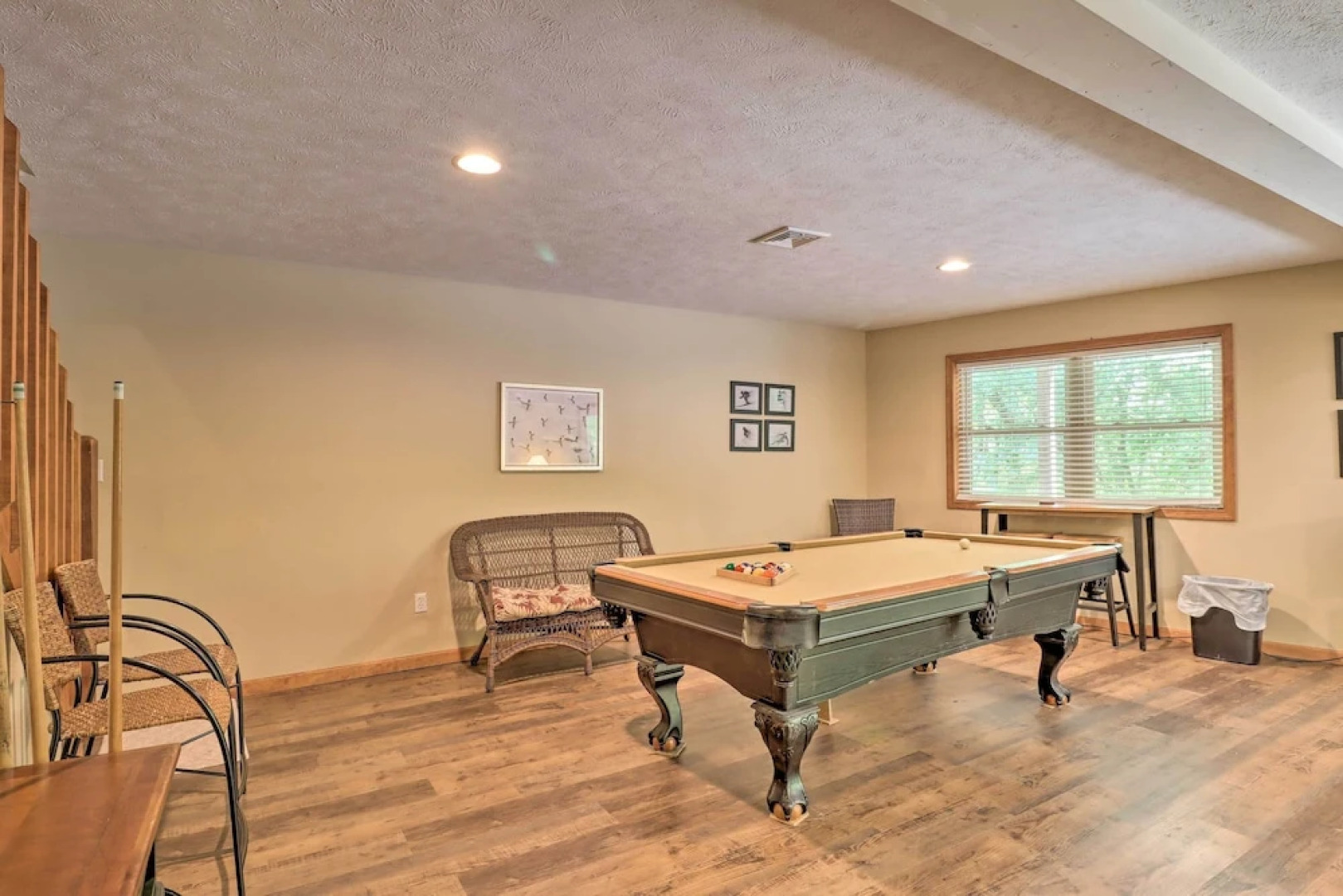 Deck, Hot Tub & Game Room: Lake Harmony Home