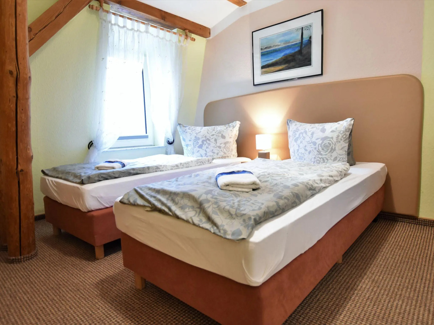 Wohnung in Grundshagen mit Gartensitzplatz