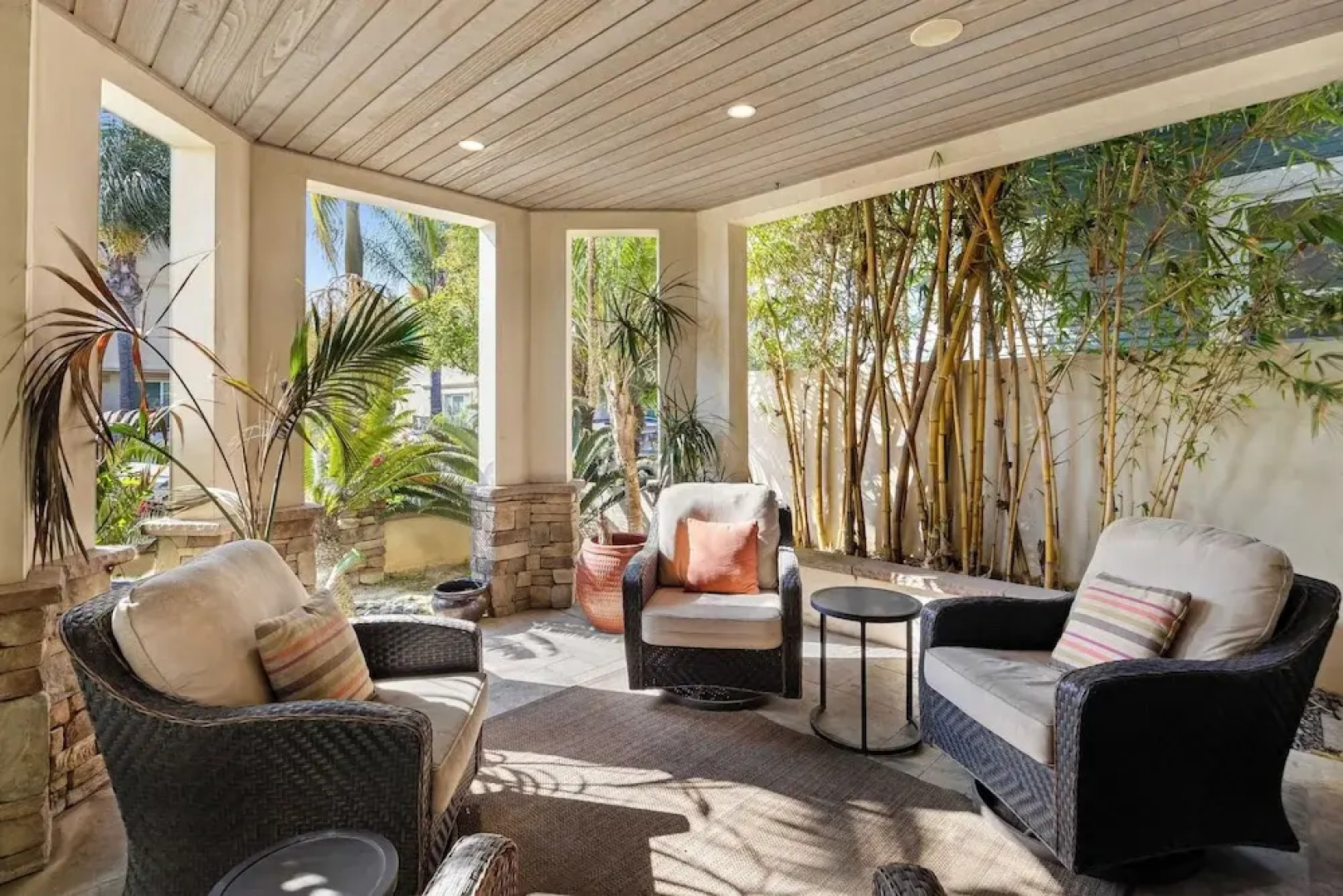 Seventh & Shore Stylish Seal Beach Home w/ Elevator, Fireplace + Bold Design