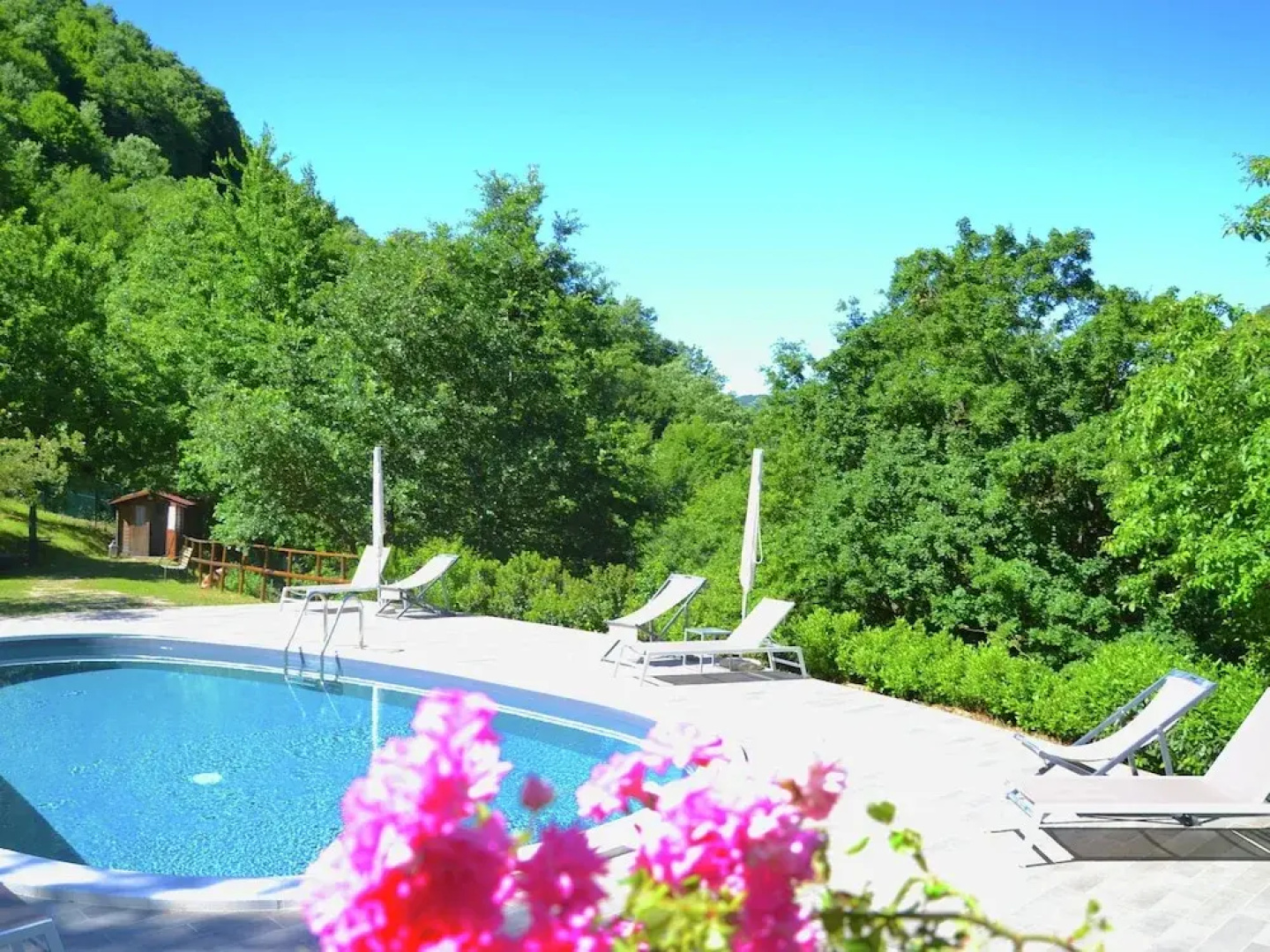 Rustic Country House in the Hills and Forests With Swimming Pool