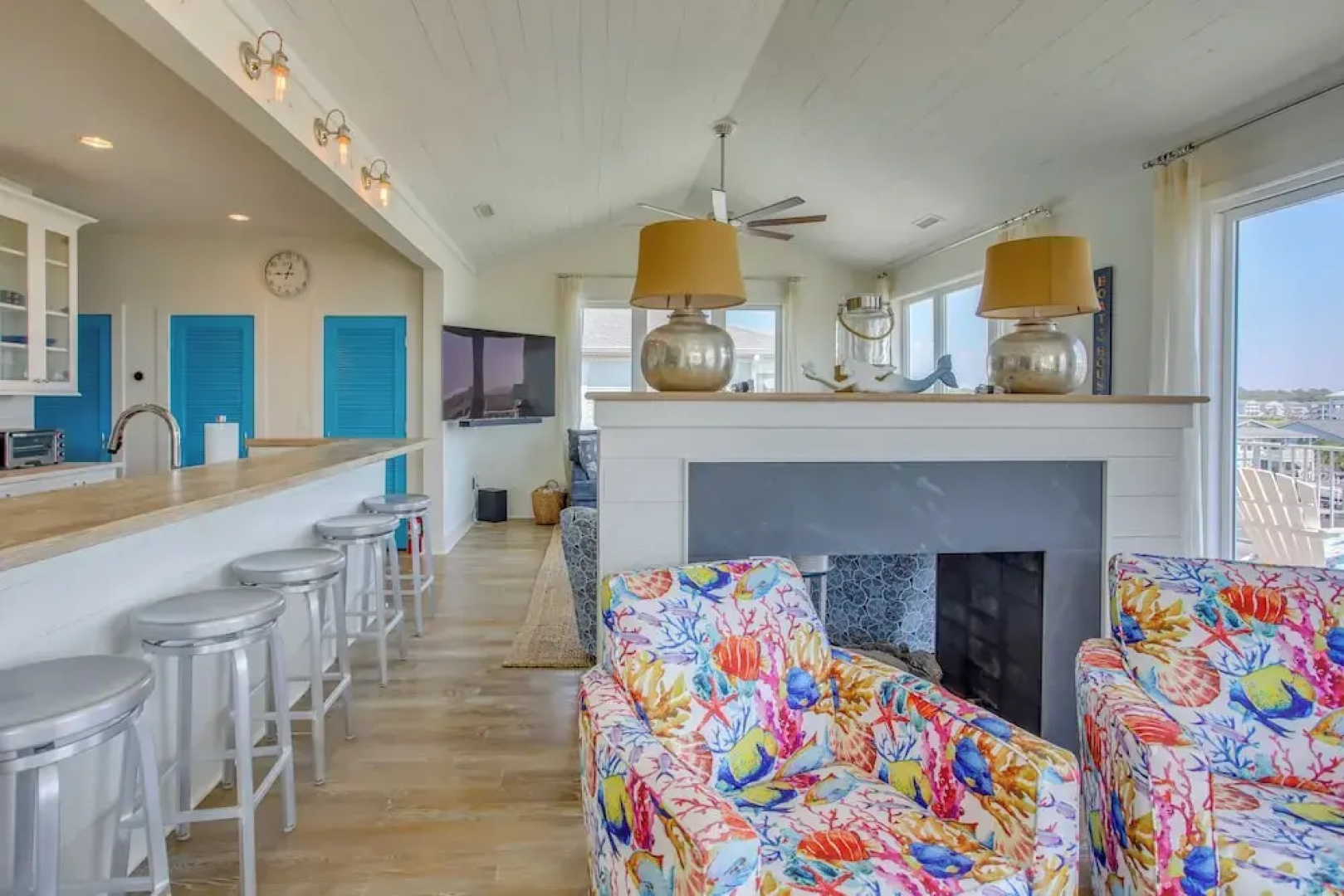 Holden Beach House w/ Boat Dock: Steps to Beach!