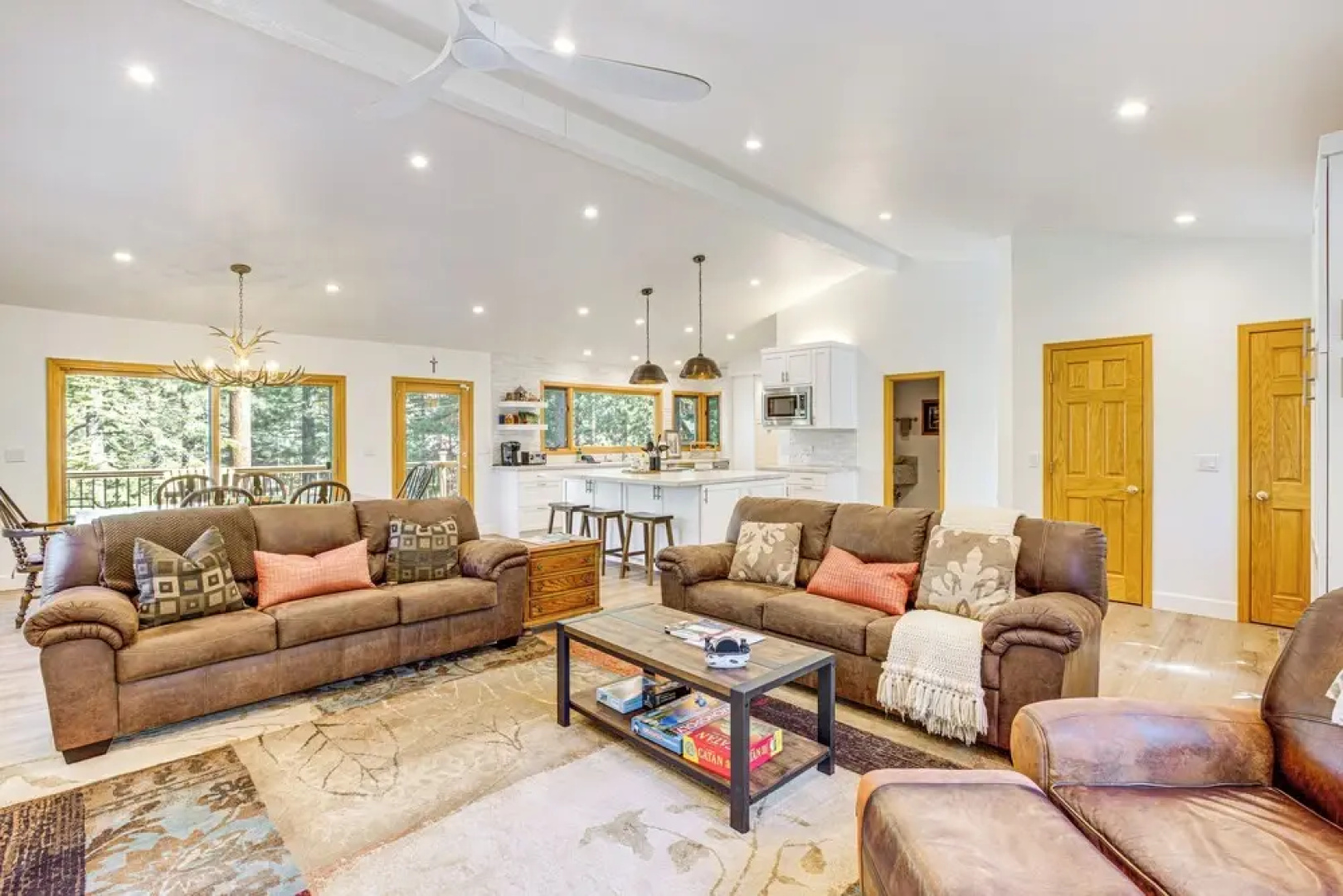 Close to Trails: Family-friendly Stateline Home!