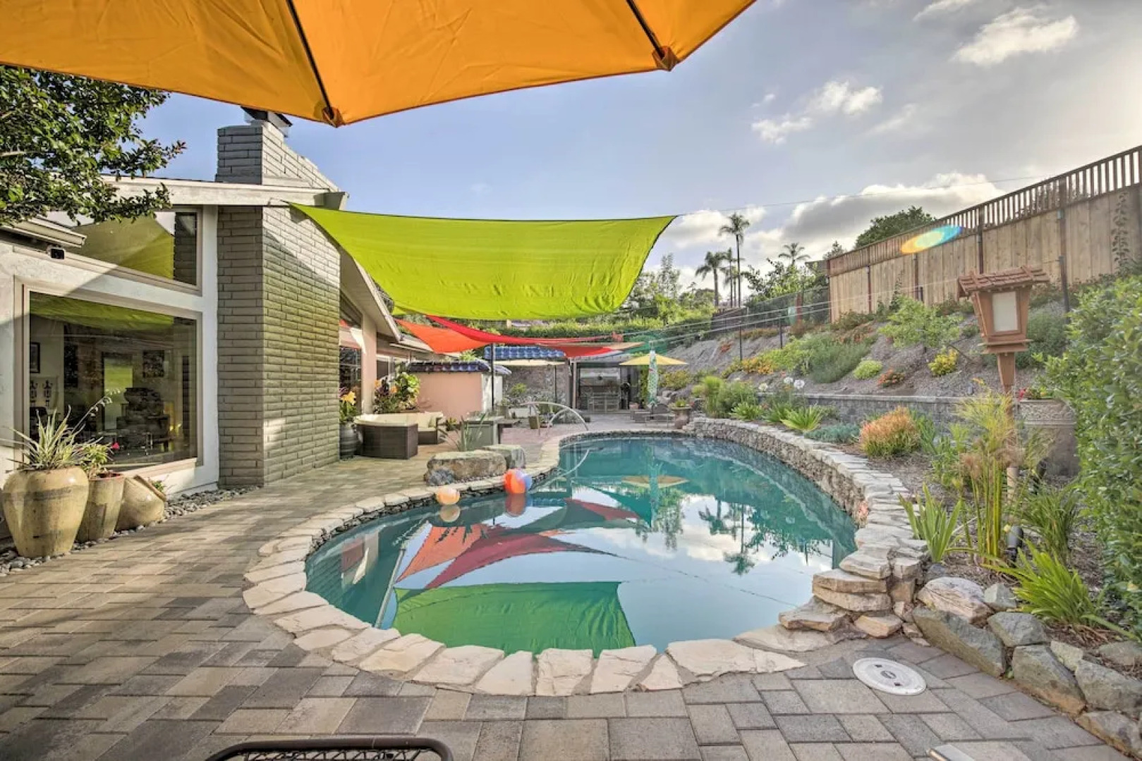 Luxe El Cajon Oasis w/ Pool, Fire Pit & Pavilion