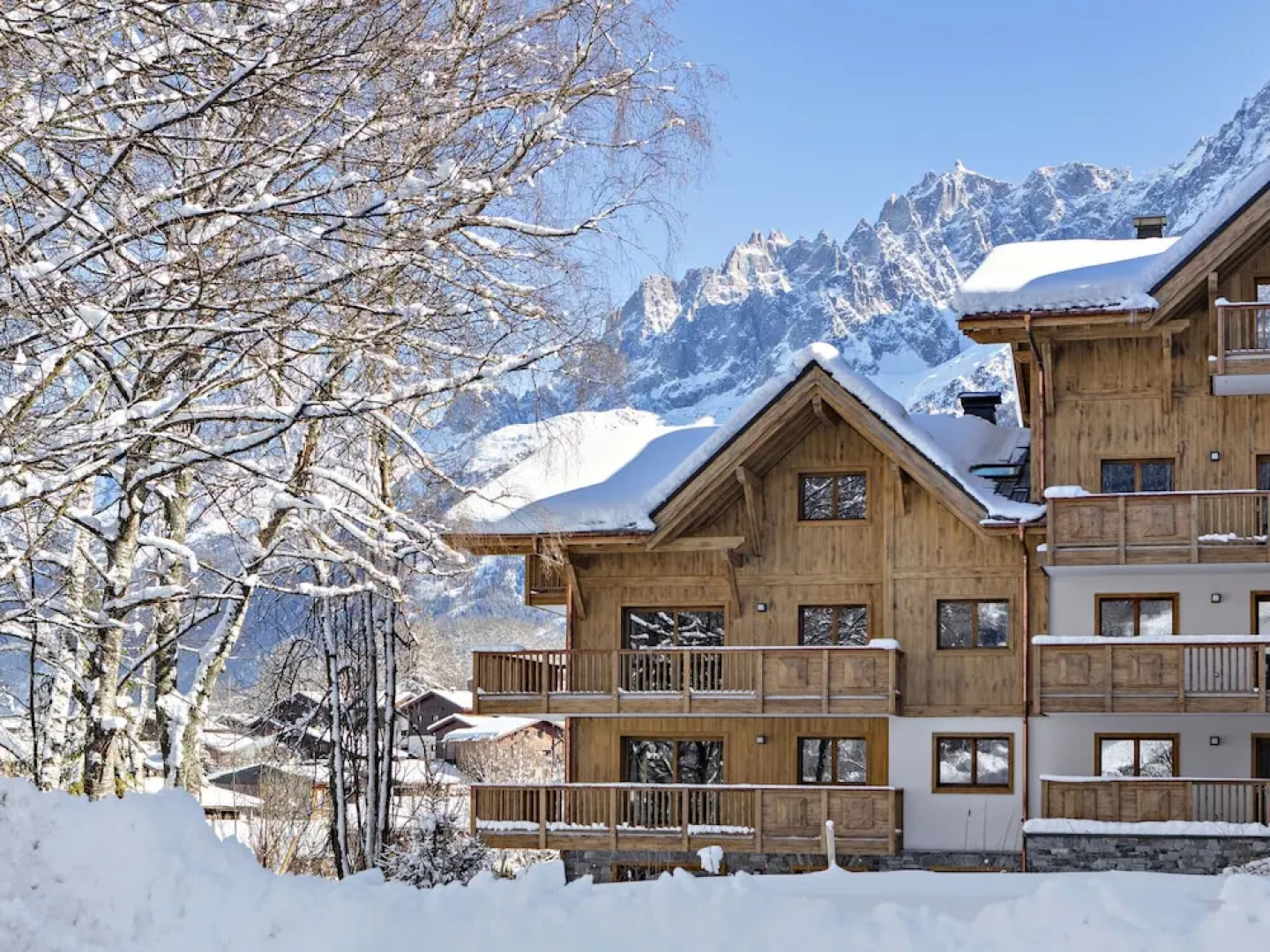 Modern Furnished Apartment at the Foot of the Mont Blanc