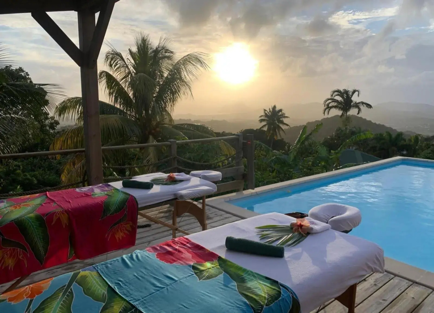 Villa CosaRoé Martinique Piscine et superbe vue mer