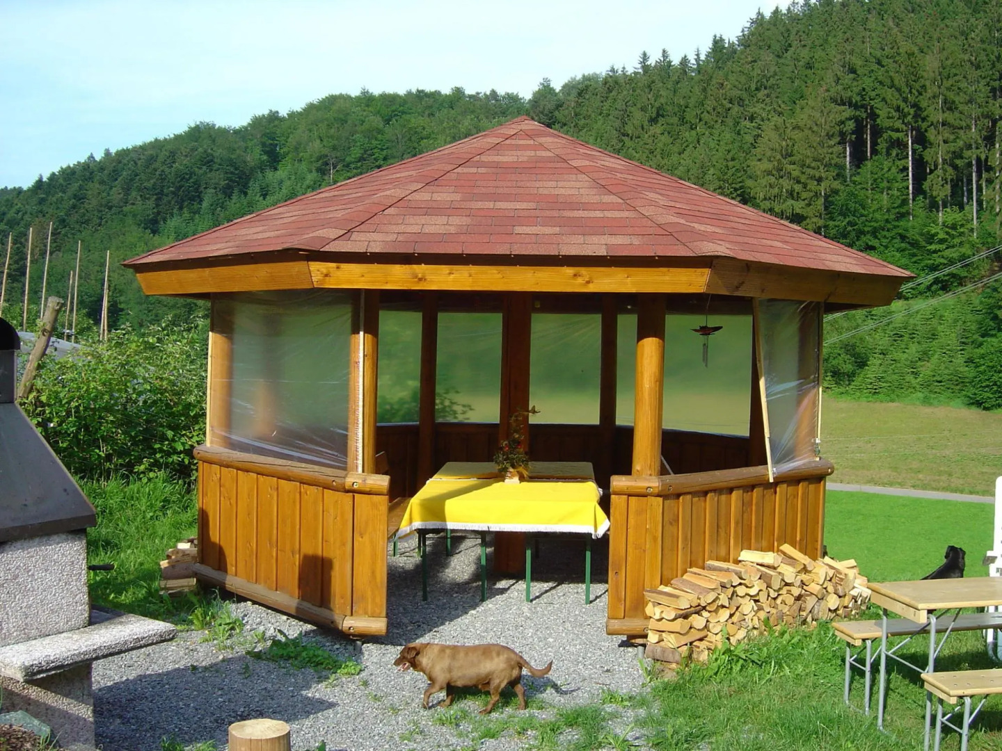 Serene Apartment in Hofstetten with garden amidst luxury of nature