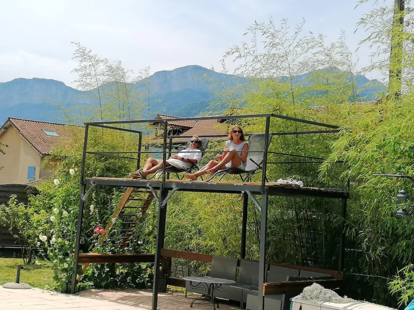 House With 2 Bedrooms in Voreppe, With Wonderful Mountain View, Pool A