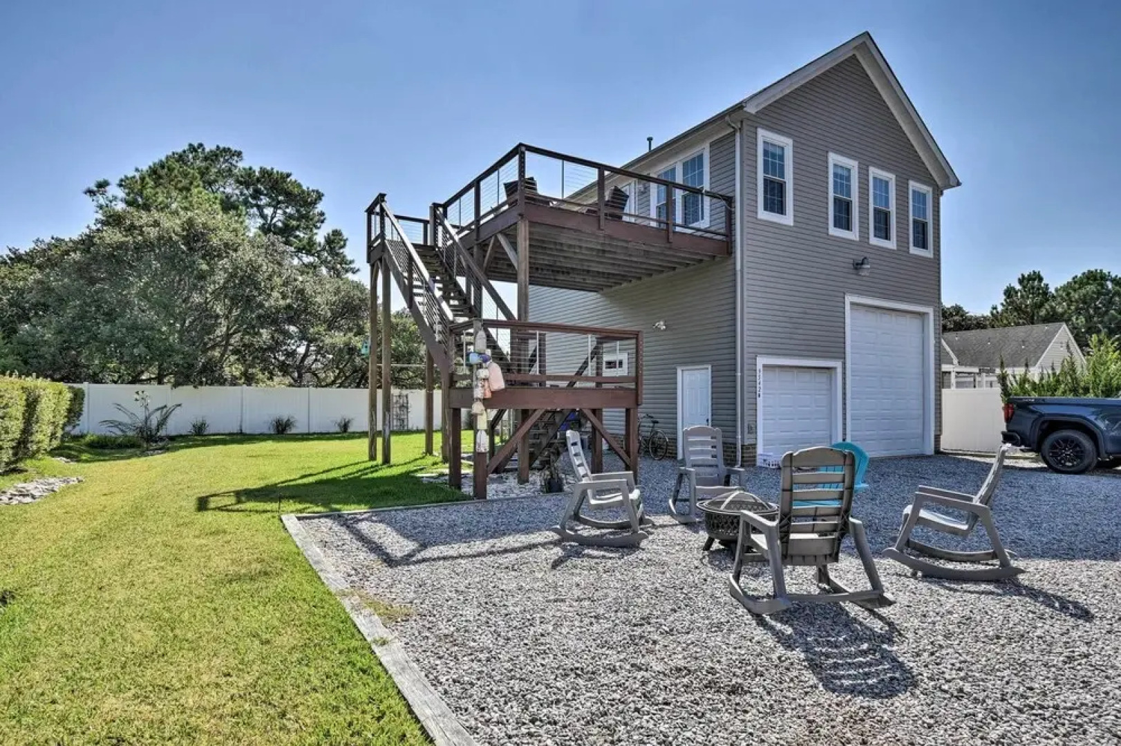 Sunny Norfolk Apartment w/ Deck + Fire Pit!
